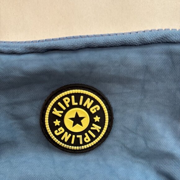 Kipling Stonewashed Blue Wristlet - Picture 2 of 6